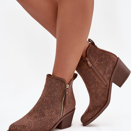 Heel boots model 222515