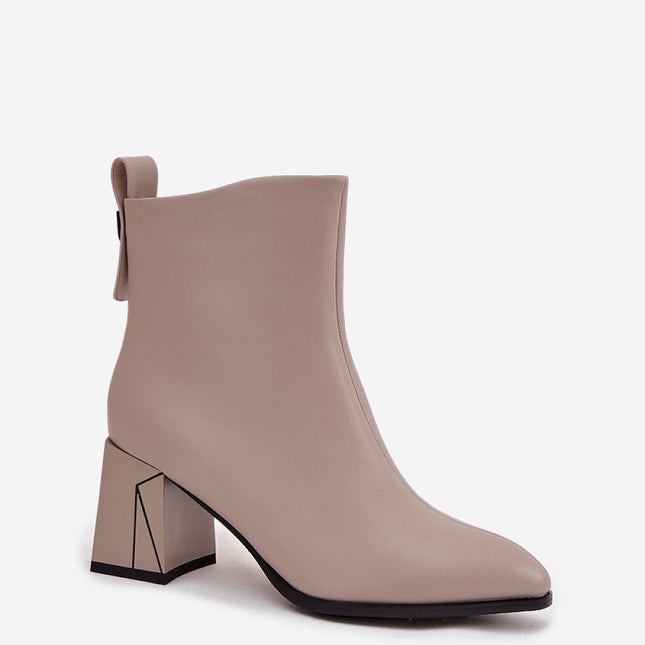 Heel boots model 222516