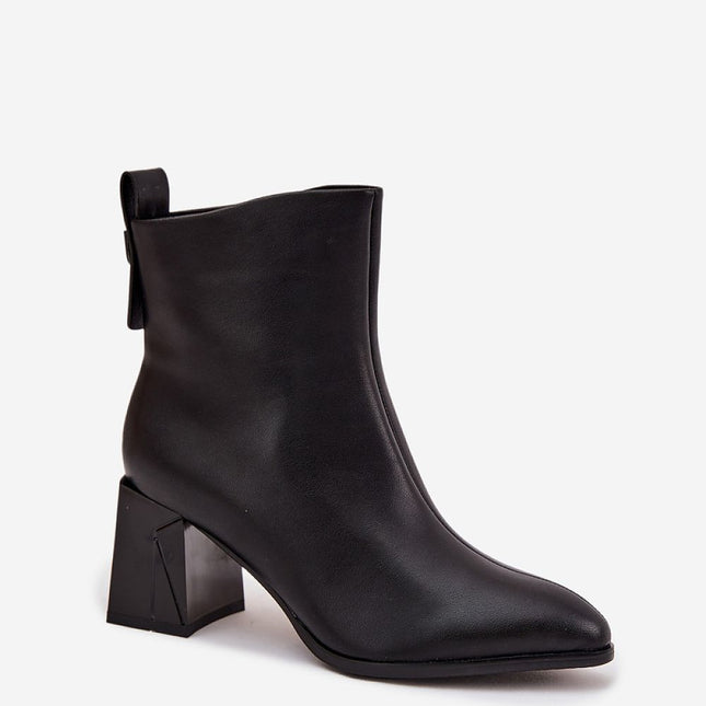 Heel boots model 222517