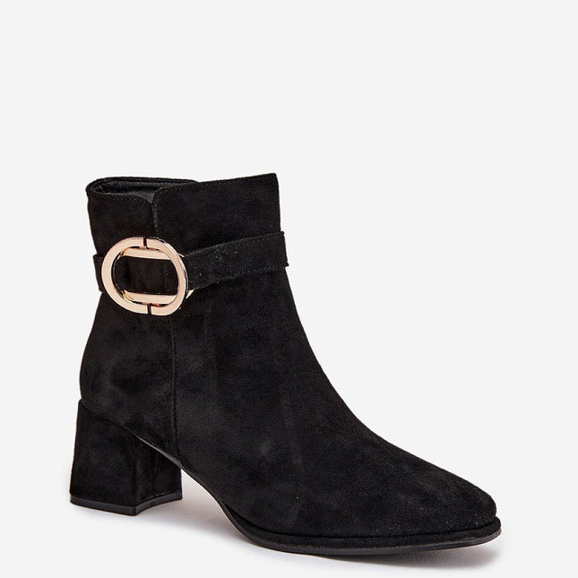 Step in Style Professional Heel Boots with Cushioned Insole and Durabl