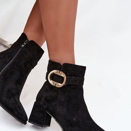 Step in Style Professional Heel Boots with Cushioned Insole and Durabl