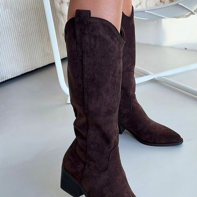 Step in Style Women's Heel Boots - Comfortable Fit & Elegant Design