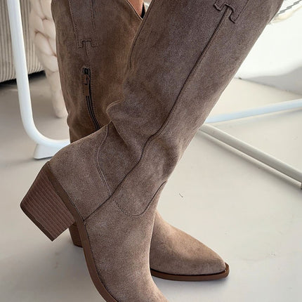 Step in Style Women's Heel Boots - Comfortable Fit & Elegant Design