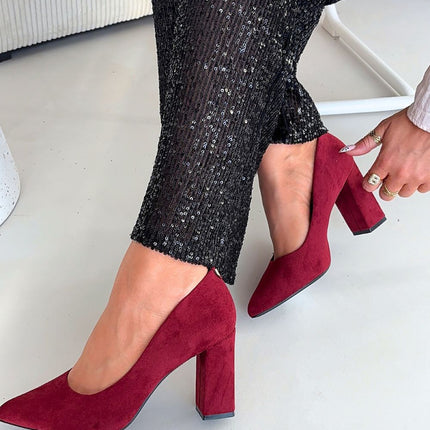 Step in Style Block Heel Pumps - Comfortable, Elegant Design