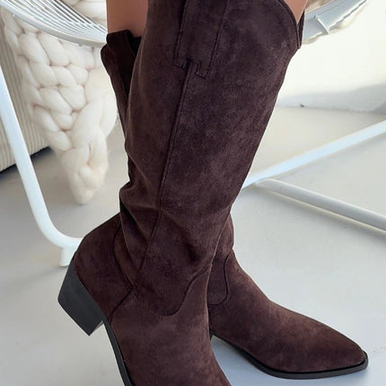 Step in Style Women's Heel Boots - Comfortable Fit & Elegant Design
