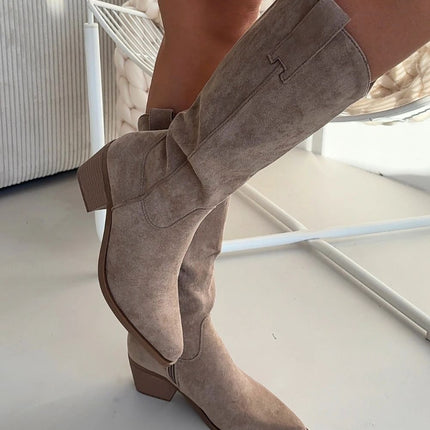 Step in Style Women's Heel Boots - Comfortable Fit & Elegant Design
