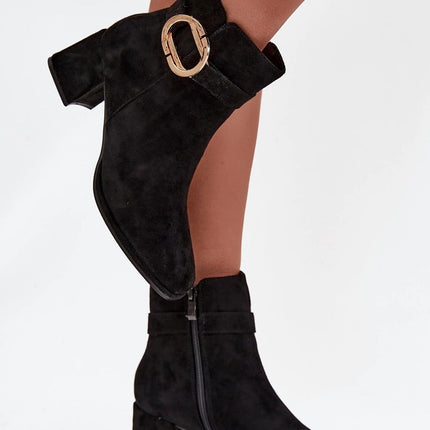 Step in Style Professional Heel Boots with Cushioned Insole and Durabl