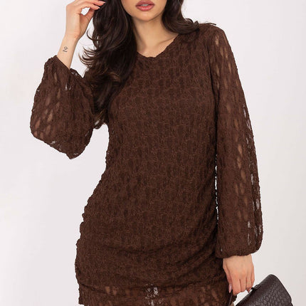 Italy Moda Elegant Short Dress with Pockets and Flattering Fit