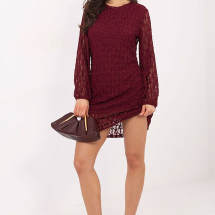 Italy Moda Elegant Short Dress with Pockets and Flattering Fit