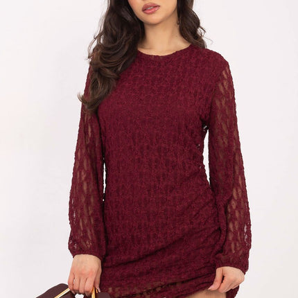 Italy Moda Elegant Short Dress with Pockets and Flattering Fit