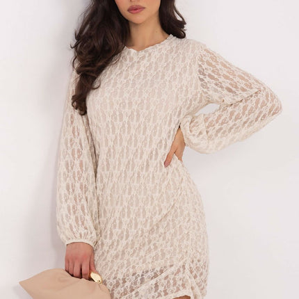 Italy Moda Elegant Short Dress with Pockets and Flattering Fit