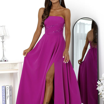 With You Elegant Long Dress - Lightweight Fabric & Comfortable Fit