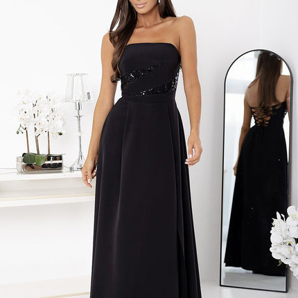 With You Elegant Long Dress - Lightweight Fabric & Comfortable Fit