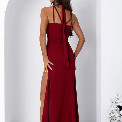 With You Elegant Long Dress - Lightweight Fabric, Perfect for Office W
