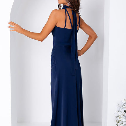 With You Elegant Long Dress - Lightweight Fabric, Perfect for Office W
