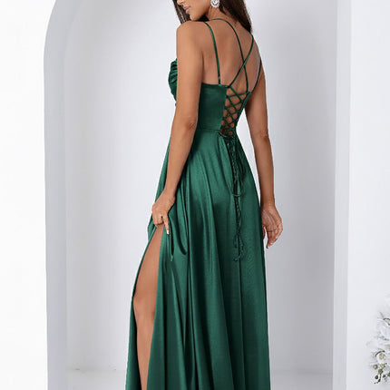 With You Elegant Long Dress - Flattering Fit & Versatile Design