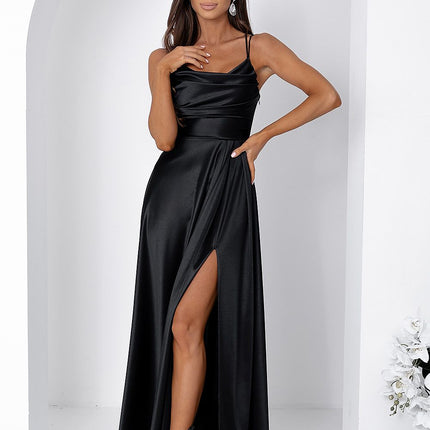 With You Elegant Long Dress - Flattering Fit & Versatile Design