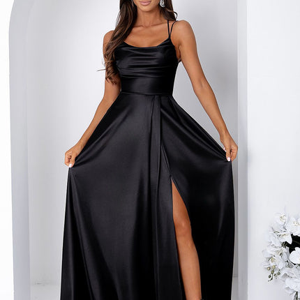 With You Elegant Long Dress - Flattering Fit & Versatile Design