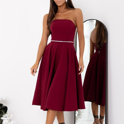 With You Elegant Evening Dress - Sleeveless, Floor-Length Design
