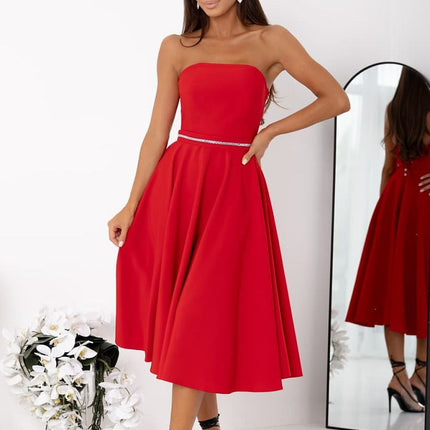 With You Elegant Evening Dress - Sleeveless, Floor-Length Design