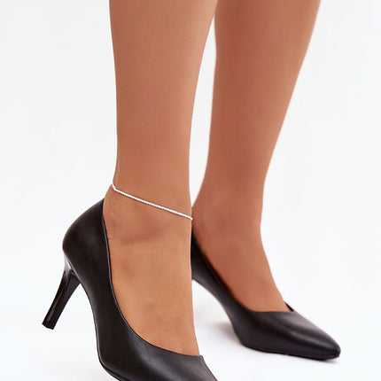 Step in Style Elegant High Heels with Cushioned Insole & Classic Desig