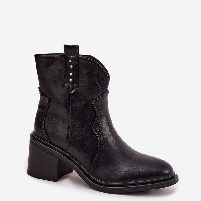 Step in Style Professional Heel Boots with Cushioned Insole and Sleek
