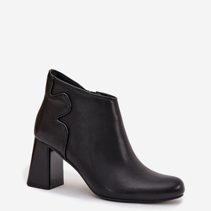 Step in Style Professional Heel Boots with Cushioned Insole and Durabl