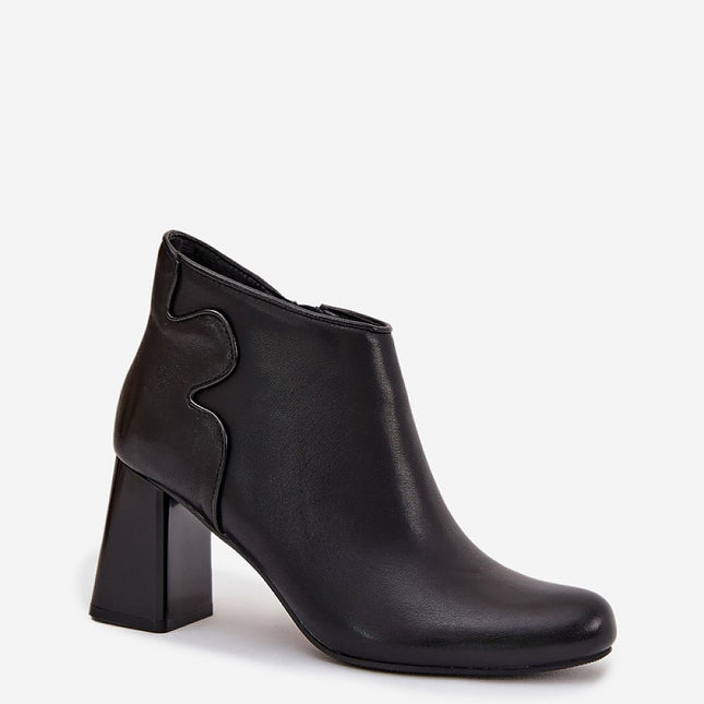 Step in Style Professional Heel Boots with Cushioned Insole and Durabl