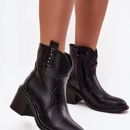 Step in Style Professional Heel Boots with Cushioned Insole and Sleek