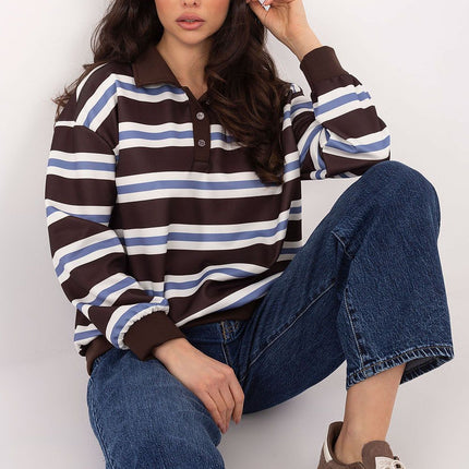Italy Moda Professional Fleece Sweatshirt with Soft Touch Fabric