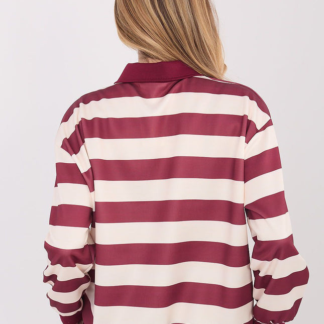 Italy Moda Professional Fleece Sweatshirt with Soft Touch Fabric