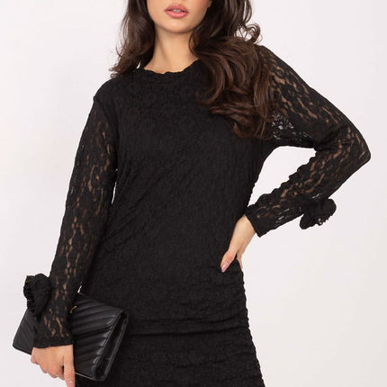 Italy Moda Elegant Short Dress with Flattering Fit and Chic Design