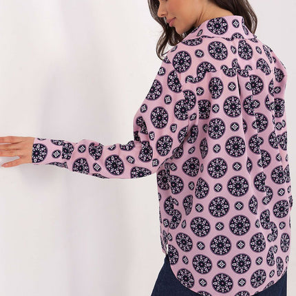 Elegant Womens Long Sleeve Shirt With Classic Cut For Work And Everyday Wear - Très Elite
