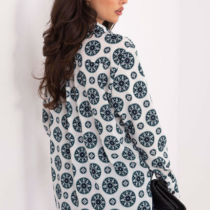 Elegant Womens Long Sleeve Shirt With Classic Cut For Work And Everyday Wear - Très Elite