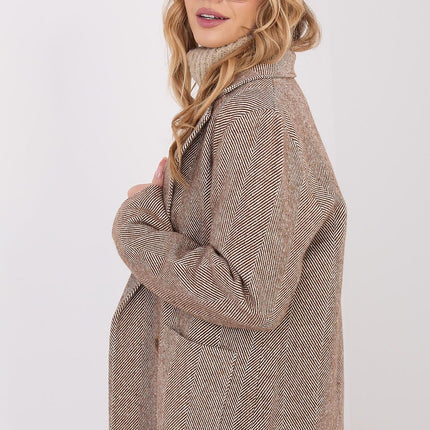 Womens Cashmere Blend Blazer With Elastane For Everyday Casual Workwear - Très Elite