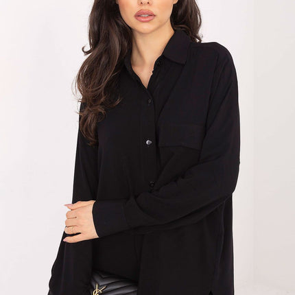 Elegant Viscose Long Sleeve Shirt For Women Work And Everyday Wear - Très Elite