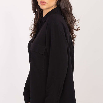 Elegant Viscose Long Sleeve Shirt For Women Work And Everyday Wear - Très Elite