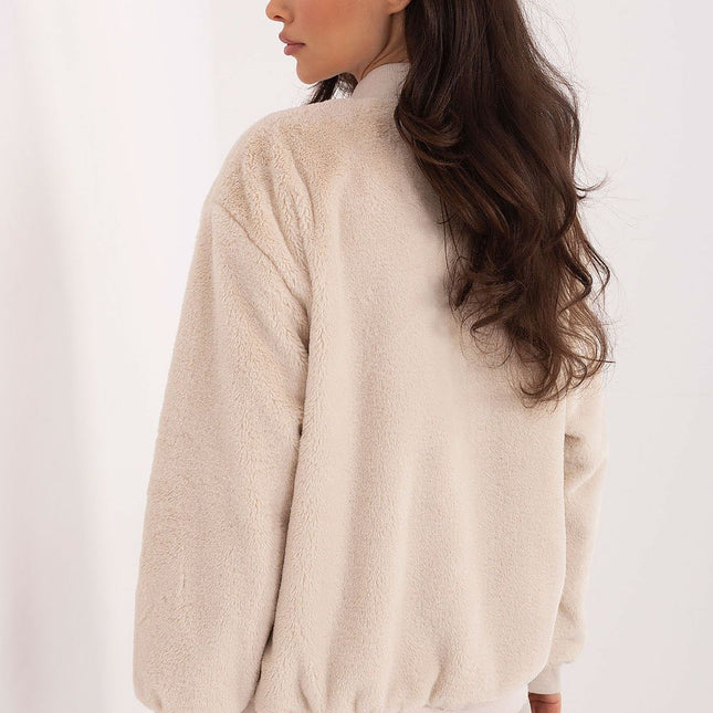 Reversible Women's Bomber Jacket Cotton Nylon For Autumn Spring - Très Elite