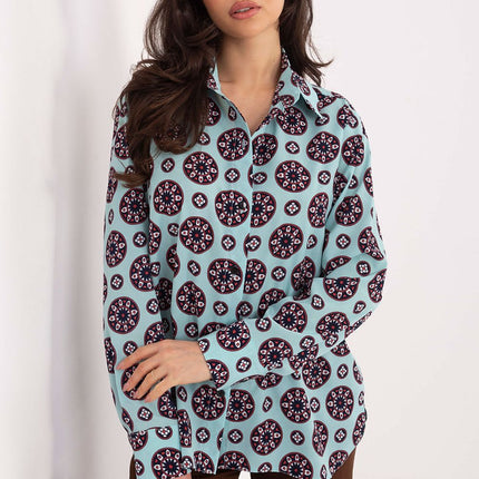 Elegant Womens Long Sleeve Shirt With Classic Cut For Work And Everyday Wear - Très Elite