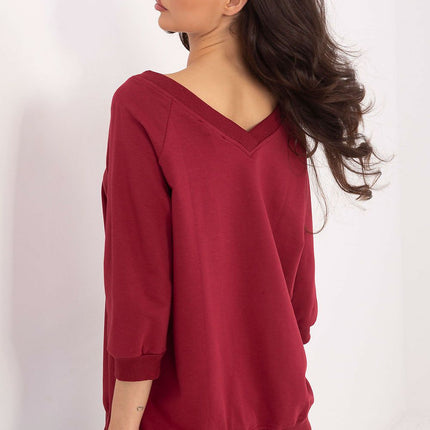 Chic Heart Embellished Paris Sweatshirt For Women Casual - Très Elite