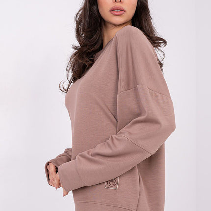 Rue Paris Classic Crewneck Sweatshirt - Soft Fabric & Relaxed Fit