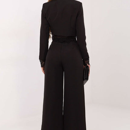 Rue Paris Women's Professional Trousers - Tailored Fit, Stretch Fabric