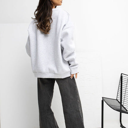 Rue Paris Classic Crewneck Sweatshirt - Soft Fabric & Relaxed Fit