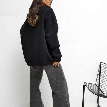 Rue Paris Classic Crewneck Sweatshirt - Soft Fabric & Relaxed Fit