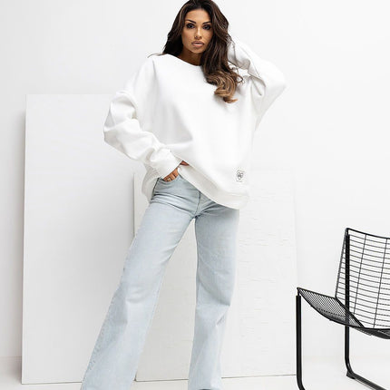 Rue Paris Classic Crewneck Sweatshirt - Soft Fabric & Relaxed Fit