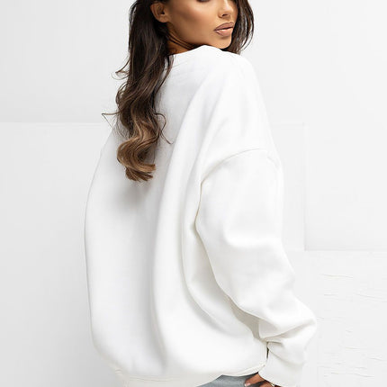 Rue Paris Classic Crewneck Sweatshirt - Soft Fabric & Relaxed Fit