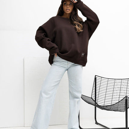 Rue Paris Classic Crewneck Sweatshirt - Soft Fabric & Relaxed Fit