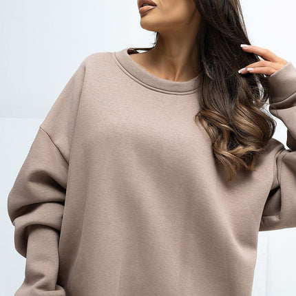 Rue Paris Classic Crewneck Sweatshirt - Soft Fabric & Relaxed Fit