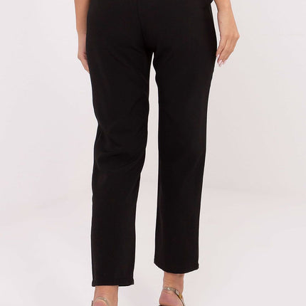 Rue Paris Women's Professional Trousers - Tailored Fit, Stretch Fabric