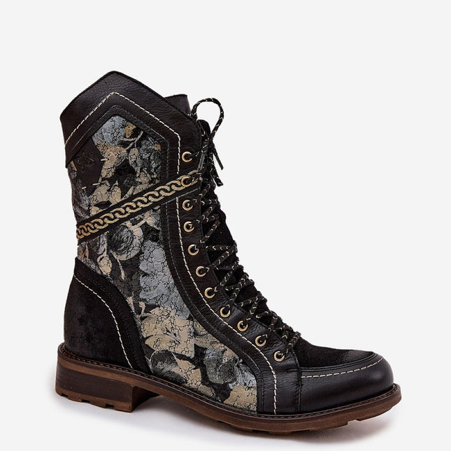 Maciejka Womens Ankle Boots Natural Leather Elegant Durable Design - Très Elite